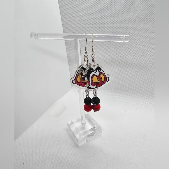 Helluvaboss Earrings! Blitz Stolas Loona Moxie - Handmade Hypoallergenic - Picture 11 of 11